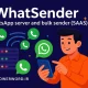 WASender اسکریپت ارسال انبوه واتساپ برای بازاریابی مستقیم بدون محدودیت