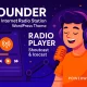 افزونه Radio Player وردپرس – پخش حرفه‌ای Shoutcast و Icecast با پلیر چسبنده