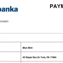 فایل PDF صورت‌حساب رسمی بانک BCR رومانی – مناسب برای KYC و اثبات آدرس