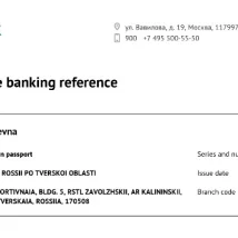 فایل PDF استیتمنت رسمی Nationwide Building Society انگلستان برای وریفای آدرس و اثبات حساب بانکی