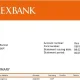 فایل PDF صورت‌حساب بانکی رسمی از Alex Bank مصر برای اثبات آدرس و وریفای تراکنش‌های مالی