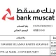 فایل PDF صورت‌حساب بانکی رسمی از Bank Muscat عمان برای وریفای مالی و بین‌المللی