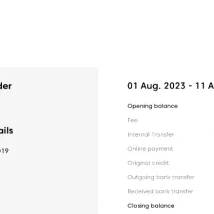 فایل PDF صورت‌حساب رسمی بانک SEB سوئد برای وریفای حساب و اثبات آدرس