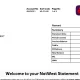 فایل PDF صورت‌حساب رسمی بانک NatWest انگلستان برای وریفای و اثبات آدرس MR AZIZ