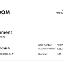 فایل Word قبض رسمی برق بلغارستان – صادرشده توسط CEZ Bulgaria، مناسب برای KYC و اثبات آدرس