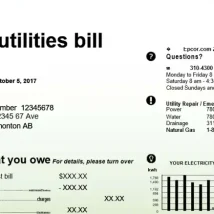 فایل Word قبض رسمی برق بلغارستان – صادرشده توسط CEZ Bulgaria، مناسب برای KYC و اثبات آدرس