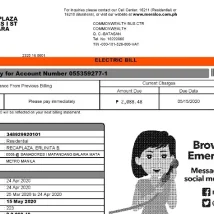 فایل PDF صورت‌حساب رسمی هزینه‌های بانکی از UniCredit اتریش – مناسب برای وریفای آدرس و خدمات قانونی