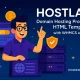 قالب Hostlar HTML راه‌اندازی سایت هاستینگ با WHMCS و طراحی راست‌چین