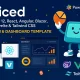 قالب داشبورد چندفریم‌ورکی Sliced – قدرتمند، زیبا، انعطاف‌پذیر