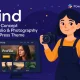 قالب وردپرس Hind نمایش خلاقانه عکس‌ها و پروژه‌های هنری شما