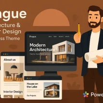 قالب صفحه فرود AeroLand برای وردپرس