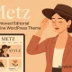 Metz قالب مجله مد وردپرس شیک و واکنش‌گرا برای سایت‌های حرفه‌ای