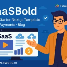 Webfolio قالب Next.js خلاقانه برای ساخت پورتفولیو و برند دیجیتال حرفه‌ای