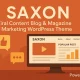 Saxon قالب وردپرسی حرفه‌ای برای بلاگ و مجله آنلاین سریع و شیک