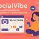 SocialVibe اسکریپت مدیریت شبکه‌های اجتماعی با تقویم و هوش مصنوعی