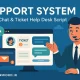 اسکریپت پشتیبانی حرفه‌ای Support System تیکت، چت، پایگاه دانش در یک‌جا
