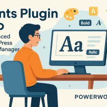 افزونه وردپرس Fonts Plugin Pro برای تایپوگرافی حرفه‌ای