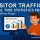 تحلیل زنده و لحظه‌ای ترافیک سایت با افزونه Visitor Traffic Real Time Statistics Pro وردپرس