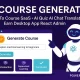 دوره‌سازی با متن، فقط با یه کلیک اسکریپت Ai Course Generator