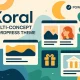 قالب Koral یک قالب وردپرس چندمنظوره واقعی برای طراحان حرفه‌ای