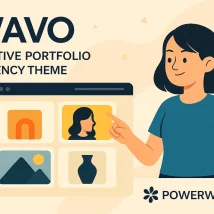 Mikael قالب وردپرس خلاق برای ساخت رزومه و نمونه‌کار آنلاین