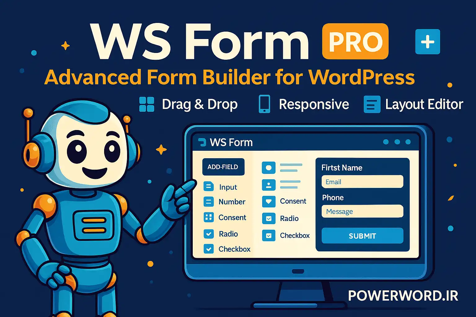 افزونه WS Form PRO فرم‌ساز پیشرفته برای حرفه‌ای‌های وردپرس