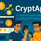 CryptApp قالب وردپرس لندینگ‌پیج اپلیکیشن رمزارزی با طراحی مدرن و ویجت اختصاصی