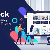 قالب وردپرس Execor از دسته قالب‌های مشاوره‌ای و حسابداری حرفه‌ای