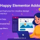 Happy Elementor Addons Pro افزودنی‌های پیشرفته برای طراحی خلاق با المنتور