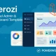 Herozi قالب پنل ادمین و داشبورد حرفه‌ای لاراول برای توسعه سریع