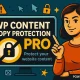 WP Content Copy Protection Pro افزونه محافظت از متن و تصاویر وردپرس در برابر کپی WP Content Copy Protection Pro افزونه محافظت از متن و تصاویر وردپرس در برابر کپی