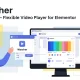 Watcher افزونه پلیر ویدیوی حرفه‌ای برای المنتور وردپرس