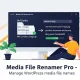 افزونه Media File Renamer Pro مدیریت نام فایل‌های رسانه‌ای وردپرس