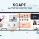 قالب وردپرس چندمنظوره Scape برای ساخت سایت شرکتی، فروشگاهی و بلاگ