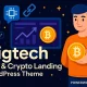 Bigtech قالب وردپرس قدرتمند برای ICO و پروژه‌های کریپتو