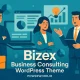 Bizex قالب وردپرس حرفه‌ای برای شرکت‌های مشاوره و کسب‌وکار