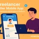 Freelancer Flutter App اپلیکیشن موبایل پلتفرم فریلنسری Xilancer برای اندروید و iOS