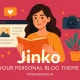 Jinko قالب وردپرس مینیمال و مدرن برای بلاگ شخصی Jinko قالب وردپرس مینیمال و مدرن برای بلاگ شخصی