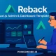 Reback قالب Nuxt.js برای داشبورد و پنل ادمین مدرن Reback قالب Nuxt.js برای داشبورد و پنل ادمین مدرن