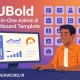 UBold قالب داشبورد ۲۰ در یک برای پروژه‌های مدرن