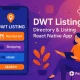 DWT Listing اپلیکیشنی برای ساخت هوشمند دایرکتوری و لیستینگ با React Native DWT Listing اپلیکیشنی برای ساخت هوشمند دایرکتوری و لیستینگ با React Native