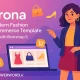 Erona قالب HTML فروشگاهی بوت‌استرپ ۵ مدرن برای وب‌سایت‌های فشن