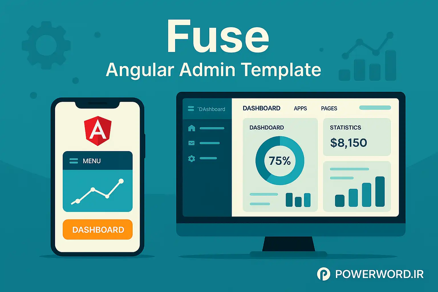 Fuse قالب مدیریتی پیشرفته برای توسعهدهندگان Angular و پروژههای Enterprise