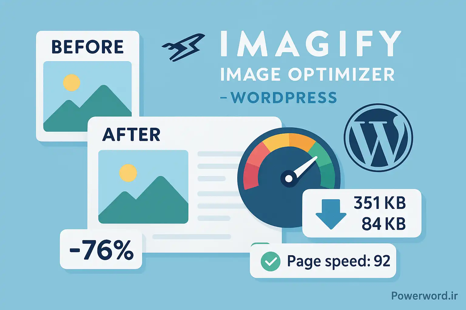 Imagify Image Optimizer افزونه حرفه‌ای فشرده‌سازی و بهینه‌سازی تصاویر وردپرس