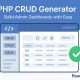 PHP CRUD Generator اسکریپت ساخت سریع عملیات ایجاد، ویرایش و حذف داده‌ها در PHP