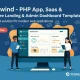 Techwind قالب PHP برای ساخت صفحات لندینگ و داشبورد SaaS و نرم‌افزاری حرفه‌ای