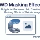 افزونه BWD Masking Effects برای المنتور: افزودن افکت‌های ماسکینگ خلاقانه به تصاویر سایت