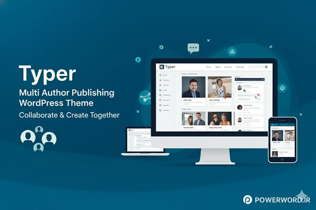 قالب Typer بهترین انتخاب برای وب‌سایت‌های چندنویسنده‌ای و انتشارات دیجیتال