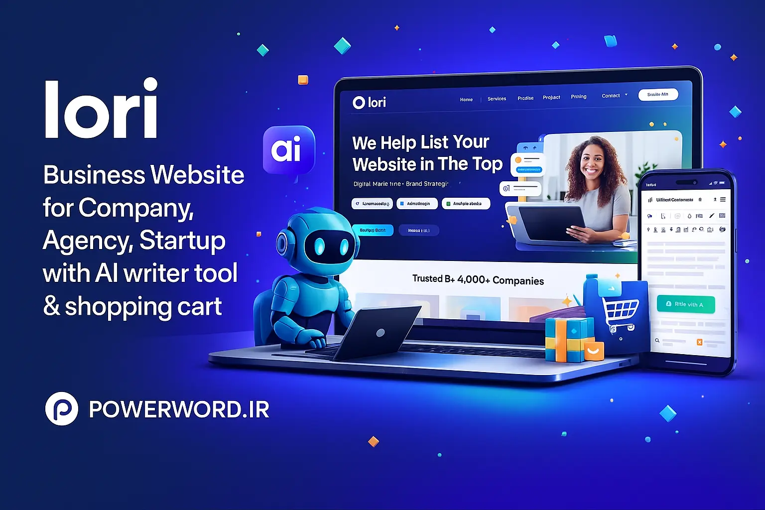 اسکریپت Iori برای ساخت سایت شرکتی با ابزار هوش مصنوعی اسکریپت Iori برای ساخت سایت شرکتی با ابزار هوش مصنوعی