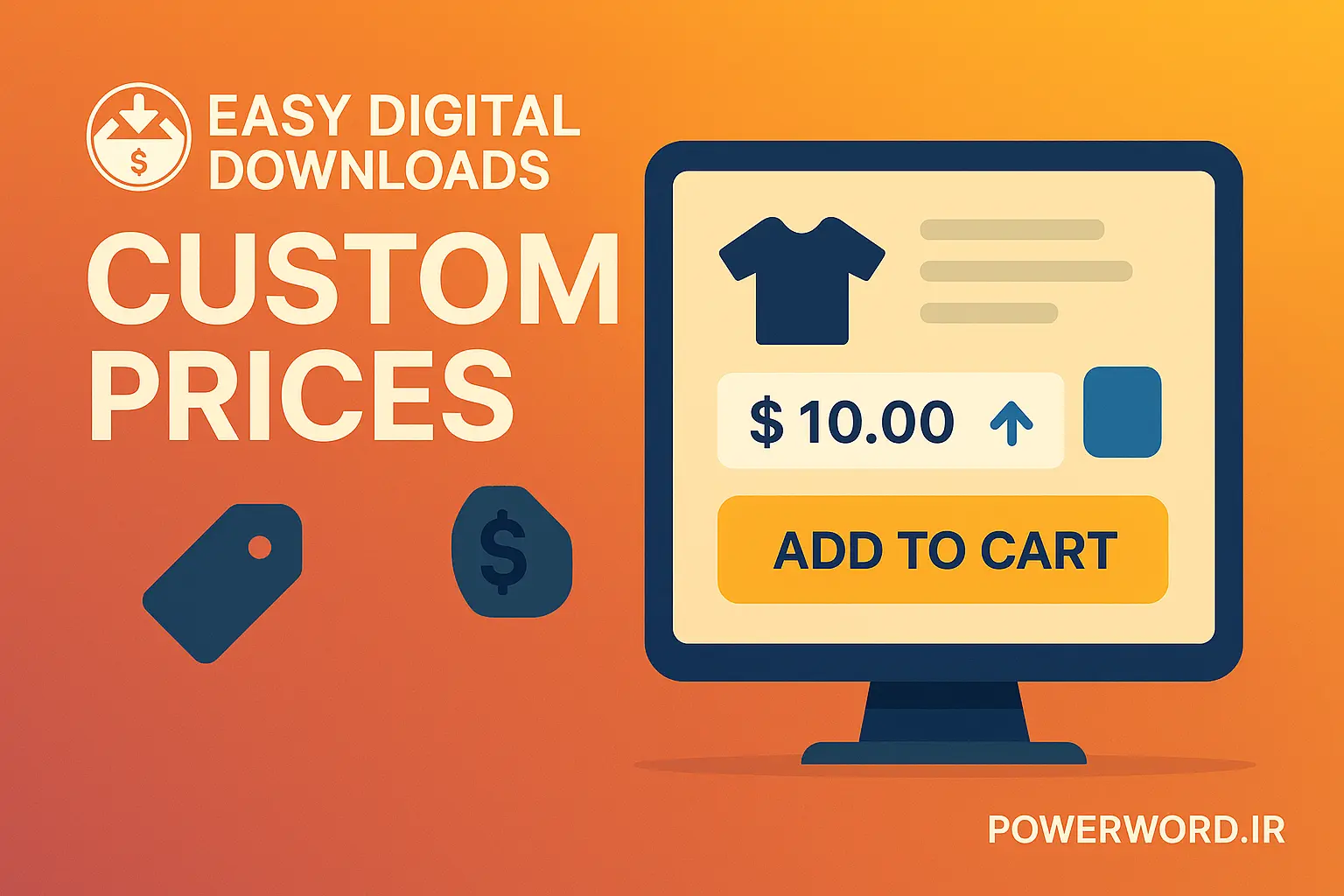 افزونه EDD Custom Prices برای تعیین قیمت دلخواه محصولات دیجیتال افزونه EDD Custom Prices برای تعیین قیمت دلخواه محصولات دیجیتال